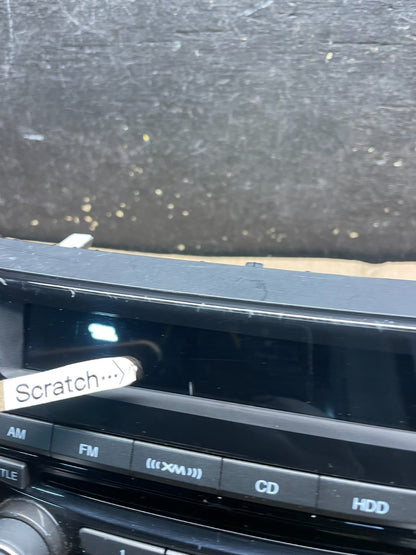 2012 to 2015 Honda Pilot AM FM CD Audio Radio Player Climate Control X4153 DG2