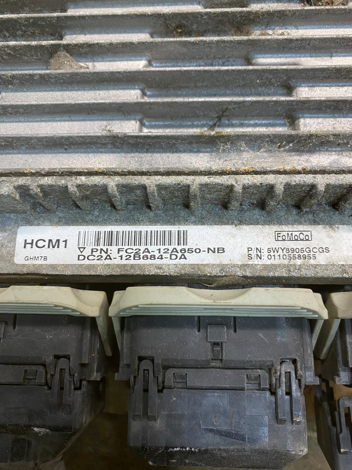 2014 2015 Ford Van E150 E250 6.8 Engine Control ECU ECM fc2a-12a650-nb AC0834 DG2