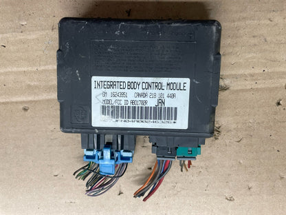 1996 Chevrolet Camaro Body Control BCM Module OEM p7563 DG0