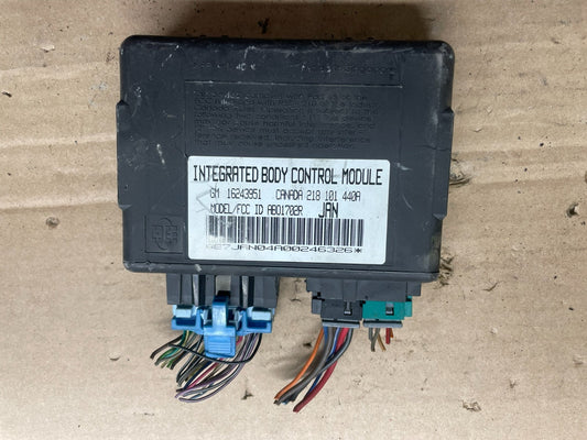 1996 Chevrolet Camaro Body Control BCM Module OEM p7563 DG0