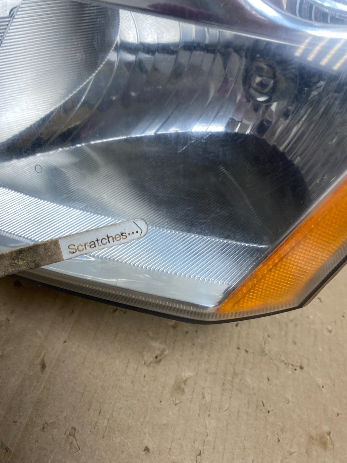 2007-2009 Nissan Sentra Halogen Left Driver LH Side Headlight TYC AG6903 DW3