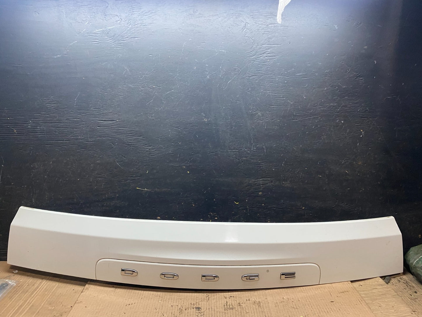2011 to 2018 Dodge Grand Caravan Tail Gate Trim Molding With Camera OEM W2486 DG0