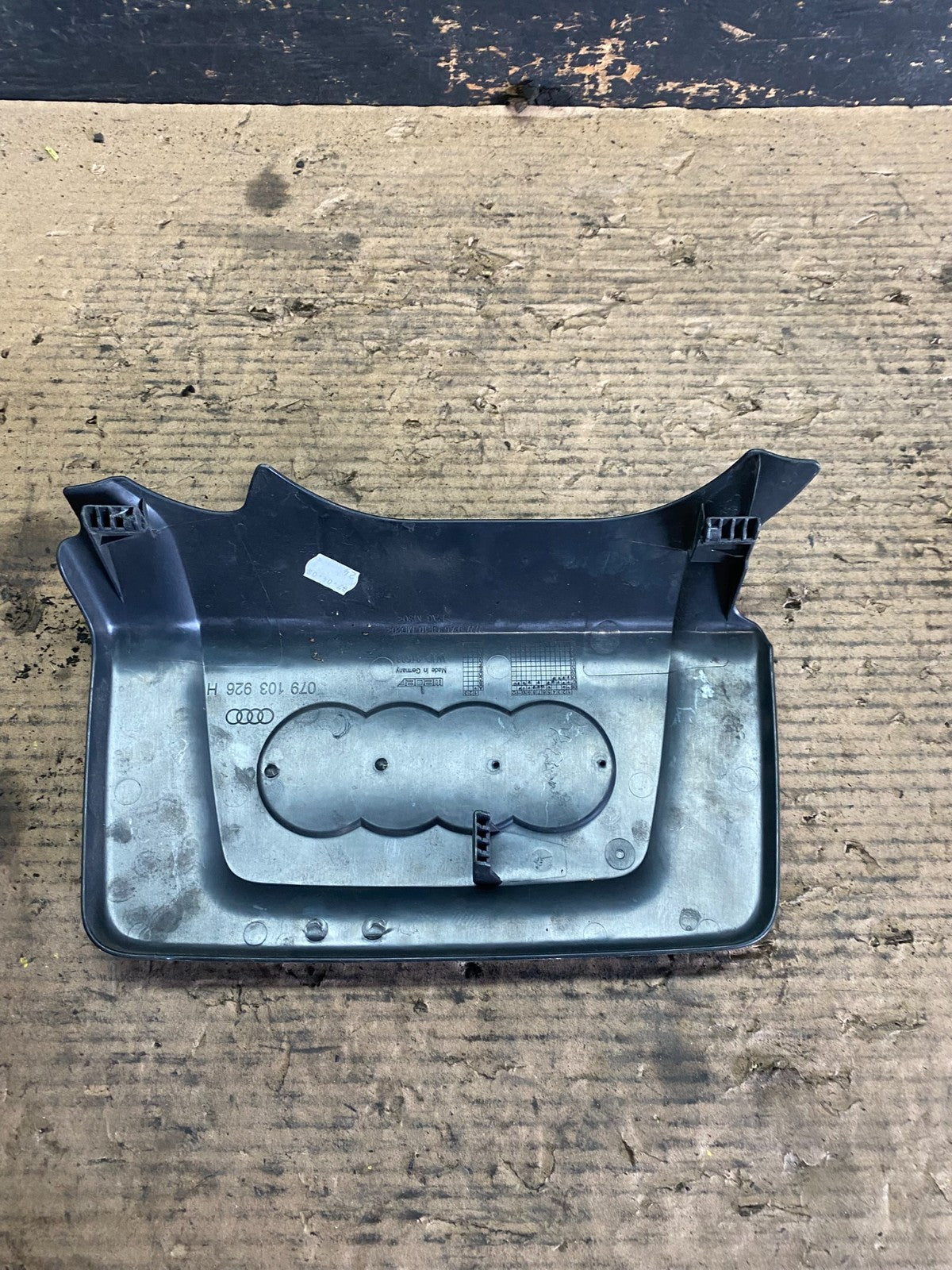 2007 - 2010 Audi A8l A8 D3 4.2L Engine Black Cover Trim 079103926H OEM s5948 DG5