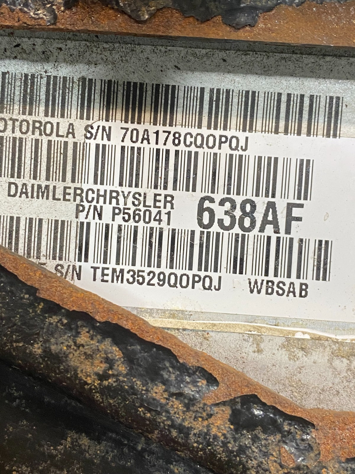 2000 Jeep Cherokee 4.0L Ecm Ecu Engine Computer Module AE7975 DW2