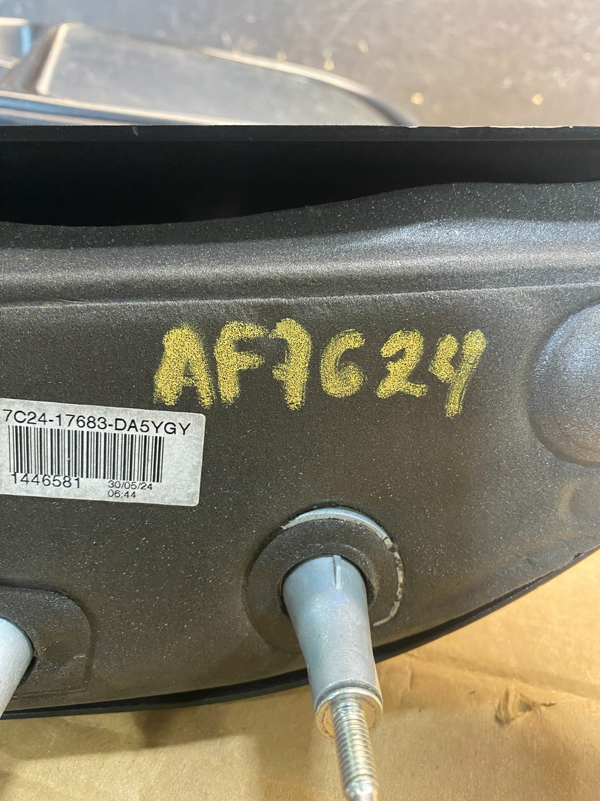 2002-2008 Ford E150 E250 Van Left Driver Door View Two Arm Mirror af7624 DG8