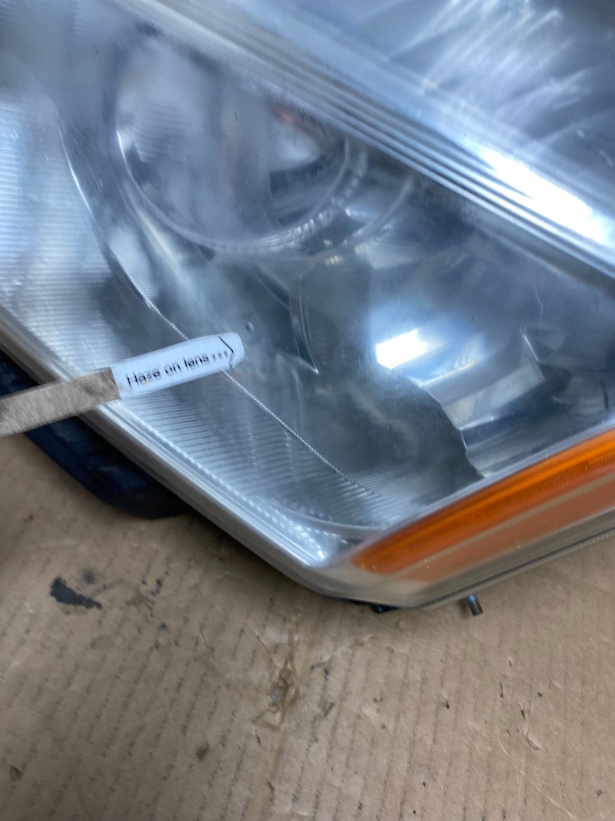 2008 to 2013 Nissan Rogue Left Driver LH Halogen Headlight AD0859 DW4