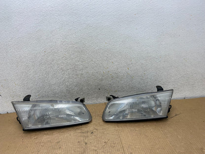 1997 1998 1999 Toyota Camry Left+Right Side Set Halogen Headlights AI7934 DW0