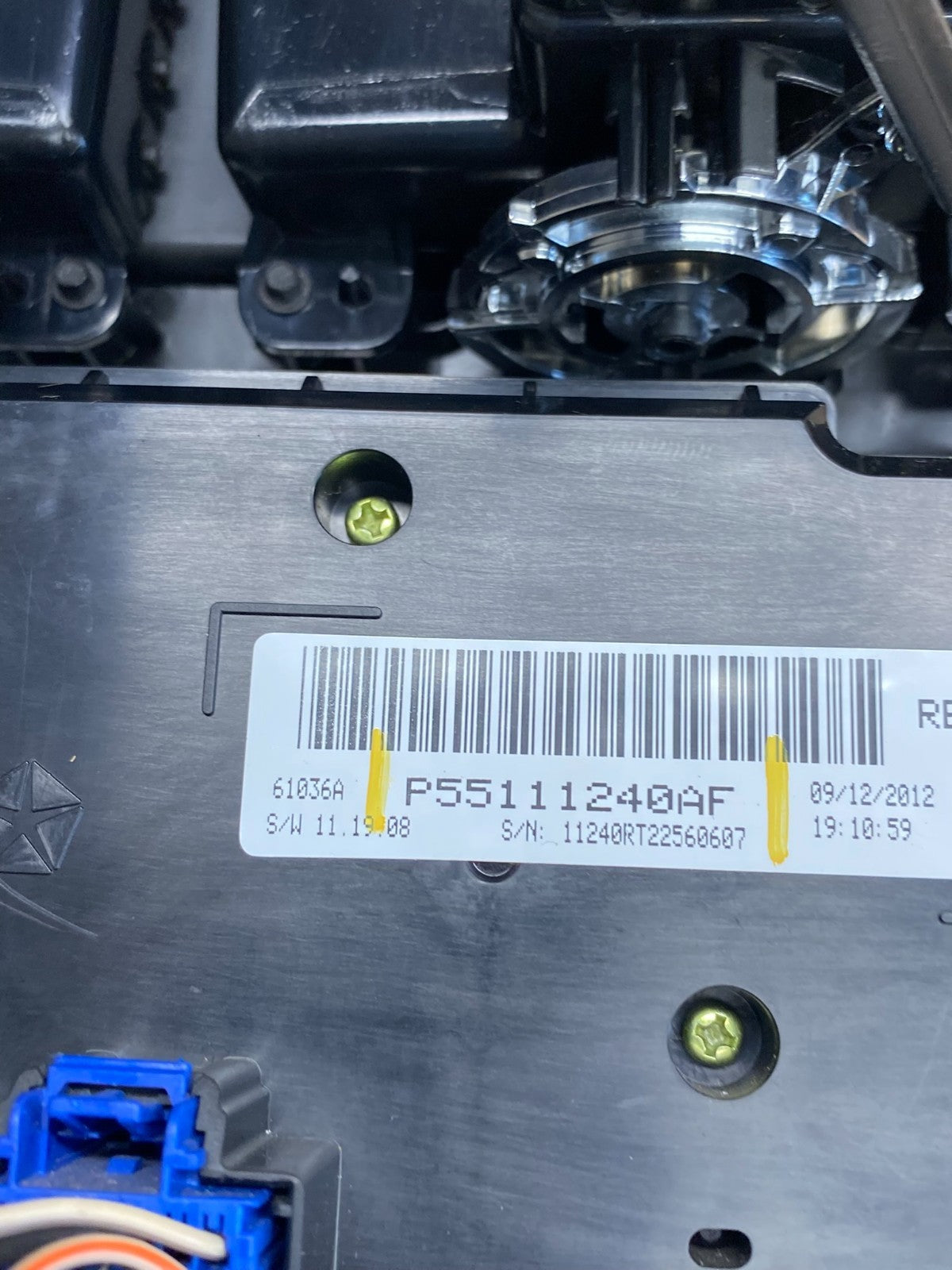 2011-2016 Dodge Grand Caravan Temperature Climate Control AC Heater AG8428 DG5
