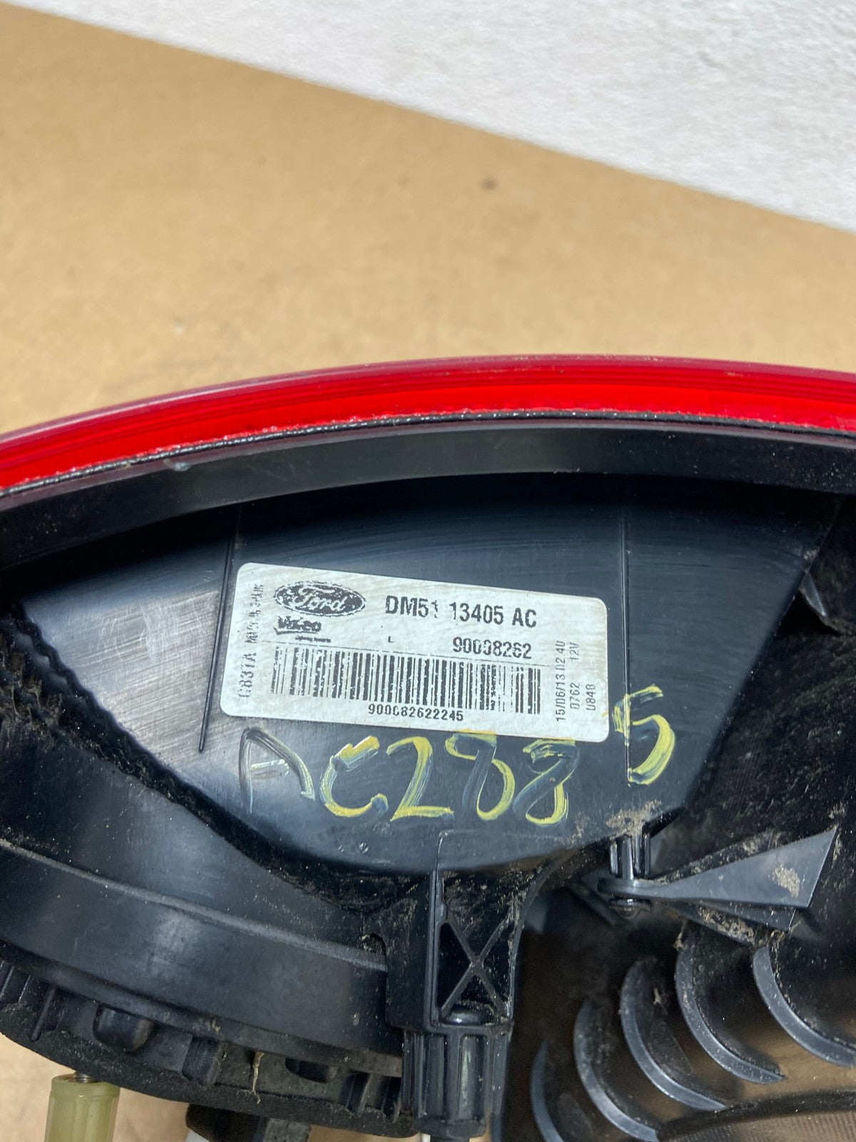 2013 to 2016 Ford C-Max Left Driver Side Tail light OEM AC2885 LK5
