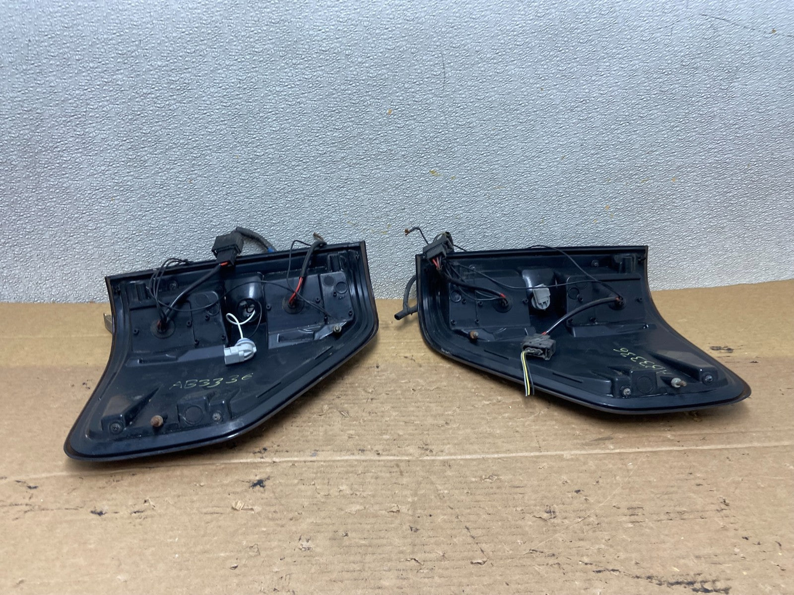 2009 to 2014 Ford F150 F-150 Left+Right Set LED Black Tail Lights AB3336 DG5