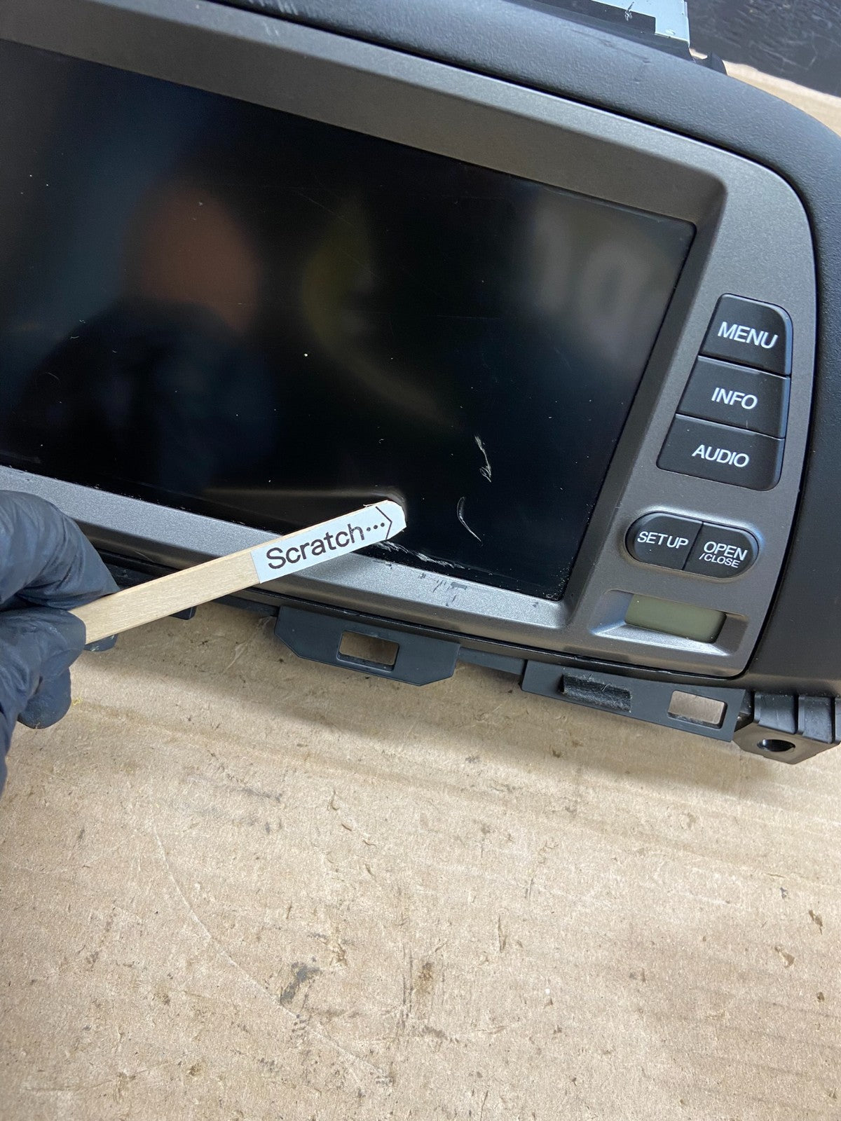 2005 to 2010 Honda Odyssey Navigation GPS Screen Display Radio AH3620 DG1