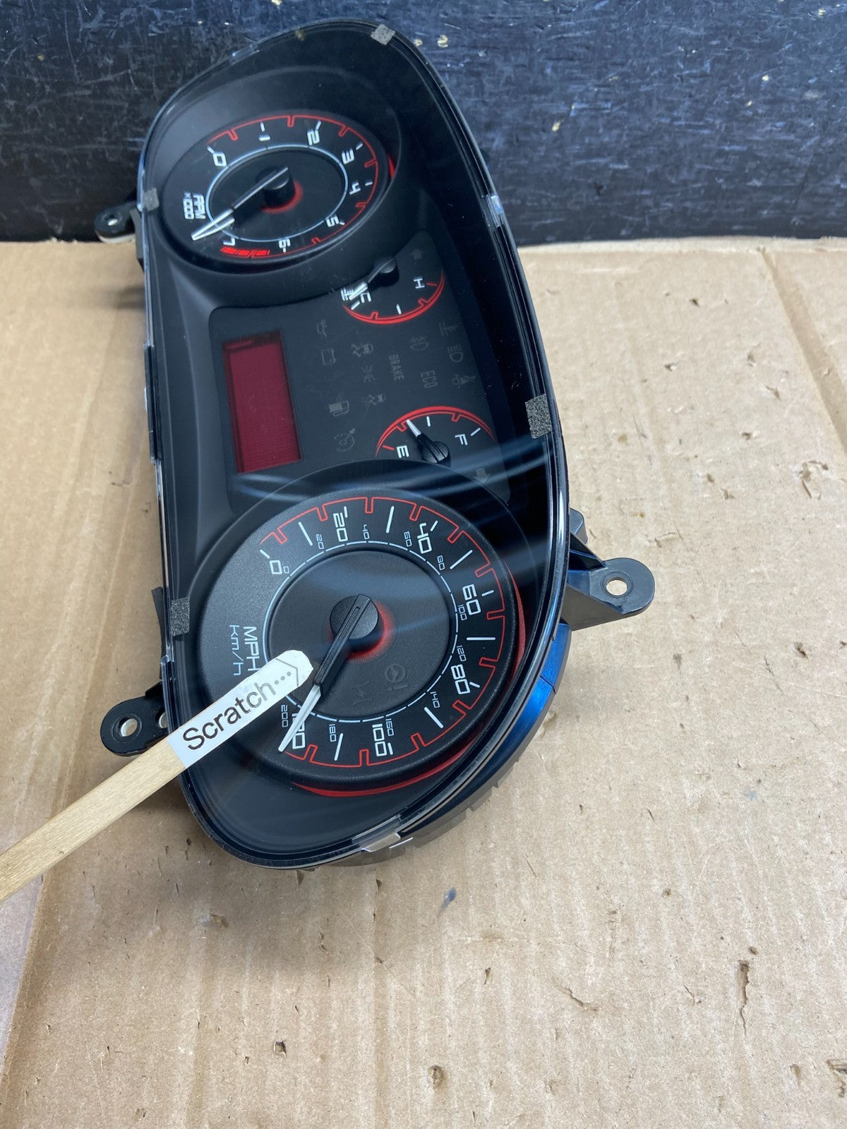2013 - 2013 Dodge Dart Speedometer Instrument Cluster Gauges AH5649 DG2
