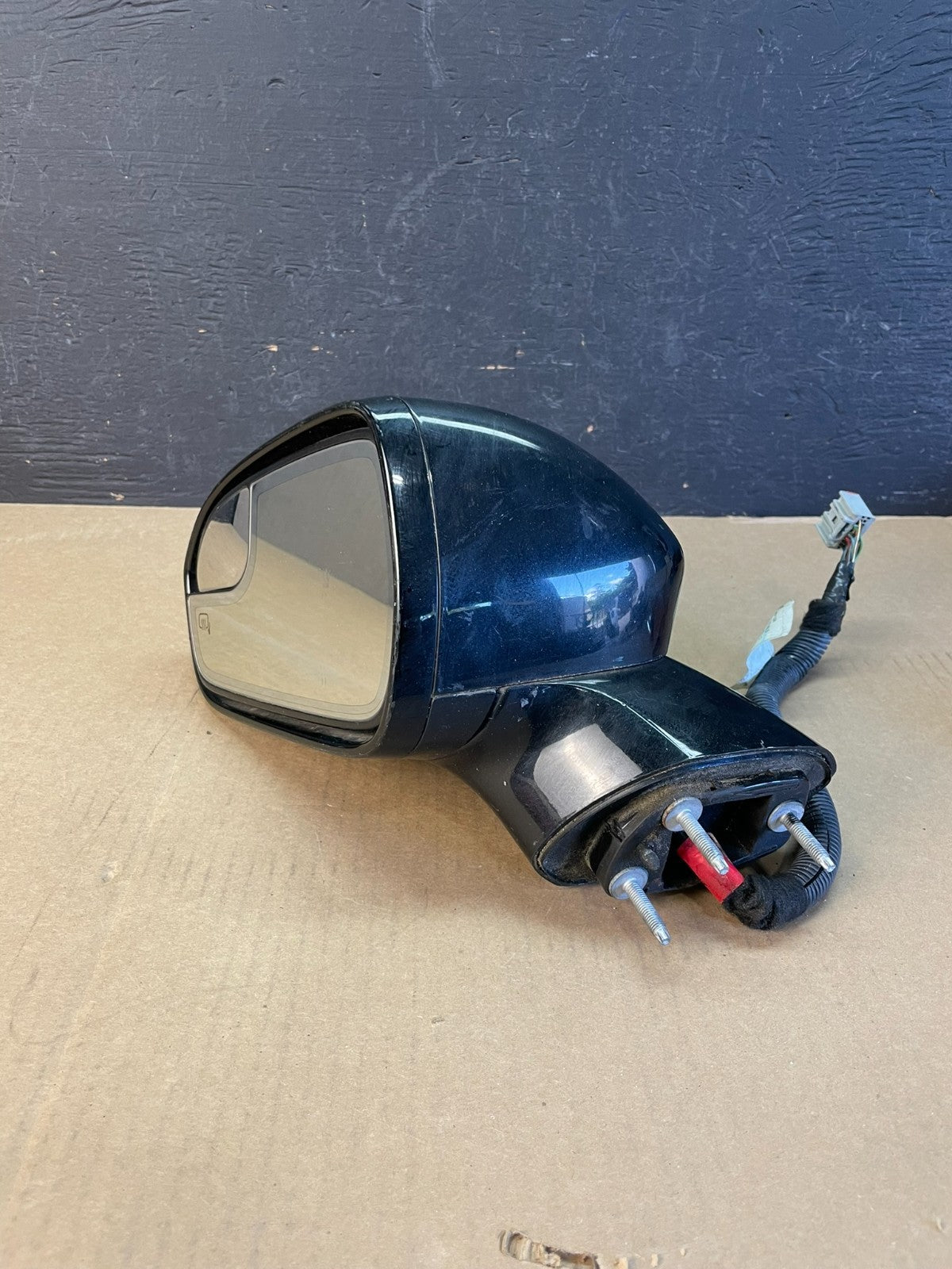 2013-2015 Ford Fusion Left Driver Side View Power Door Heated Mirror AD5537 DW4