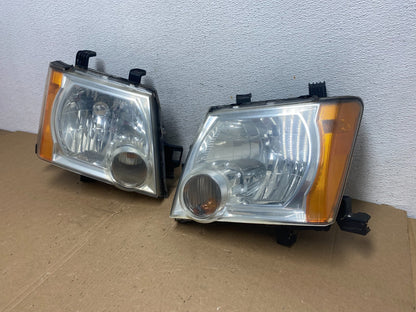 2005-2015 Nissan Xterra Driver Left+Right Side Set Headlights AD7934 DW1