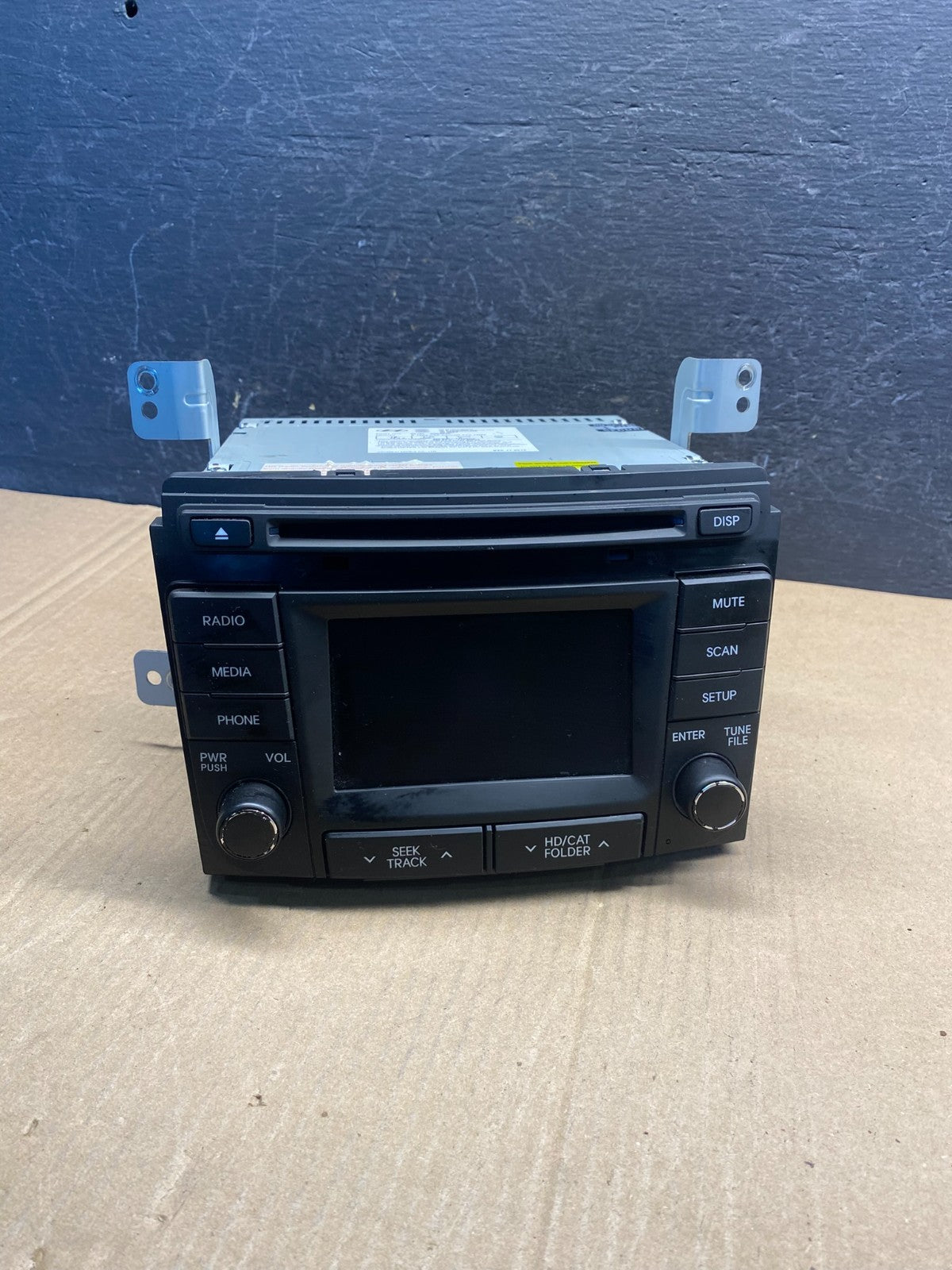 2014 to 2015 Hyundai Sonata Radio Navigation Screen Display AE7516 DG0
