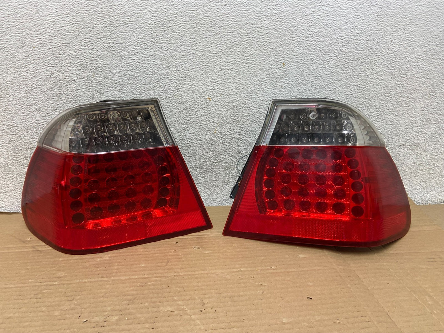 2004-2006 Bmw M3 325Ci Coupe Left+Right Side Tail Lights AG8928 DW0