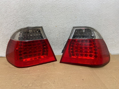 2004-2006 Bmw M3 325Ci Coupe Left+Right Side Tail Lights AG8928 DW0