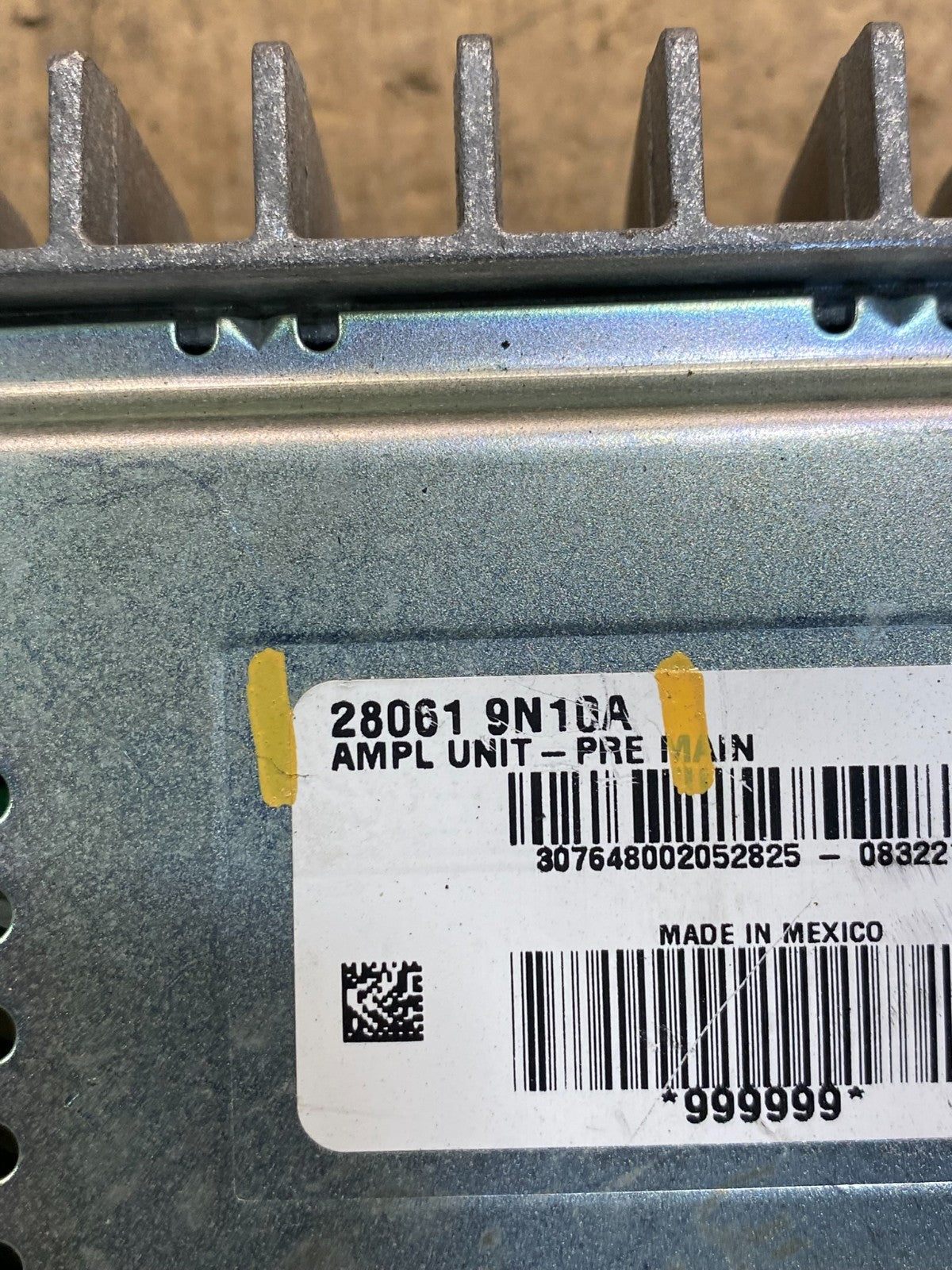 2009 to 2014 Nissan Maxima Radio Audio System Amplifier Module AMP AB3968  DG2