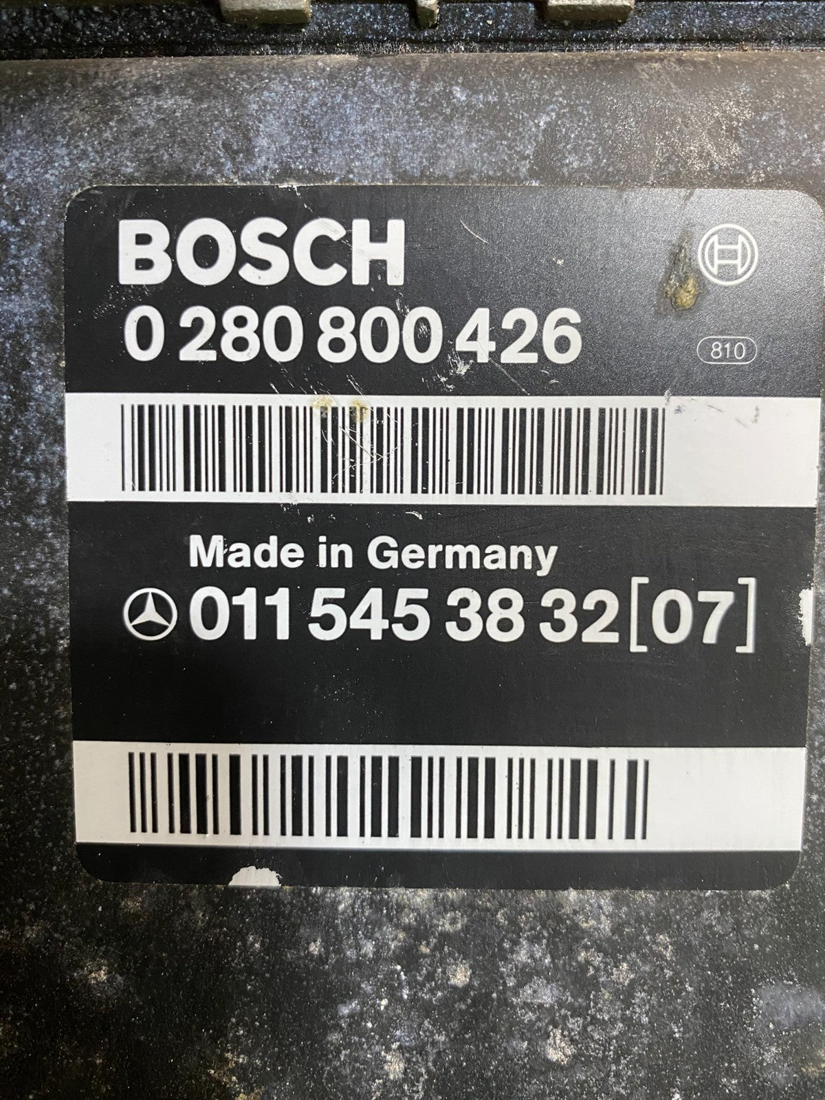 1990 - 1992 Mercedes R129 300SL ECU ECM Engine Control Module ab4089 DG2