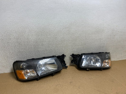 2003 2004 Subaru Forester Left+Right Headlights Halogen W8478 DW2