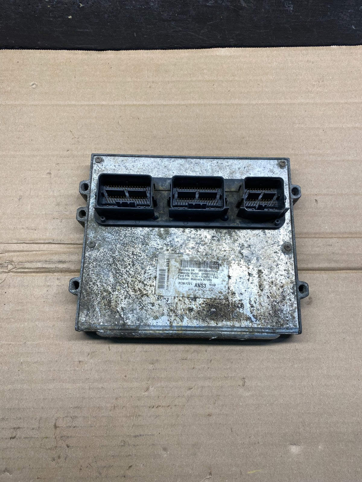 2006 Ford Van E150 E250 4.6 Engine Control Module ECU 7l3a-12a650-end ah9591 DG0