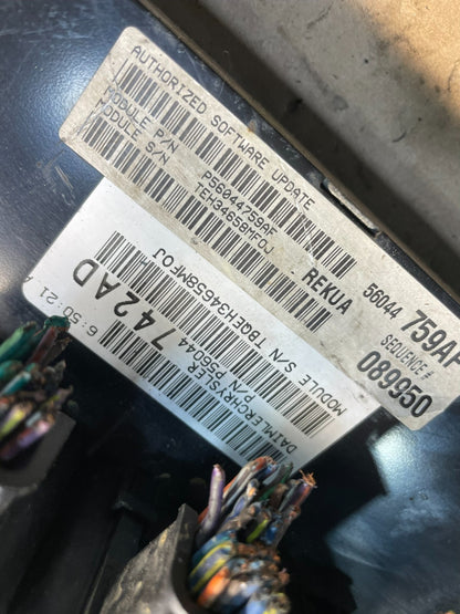 2005  2006 Jeep Grand Cherokee 3.7L ECU ECM Engine Control Module S8184 DG3