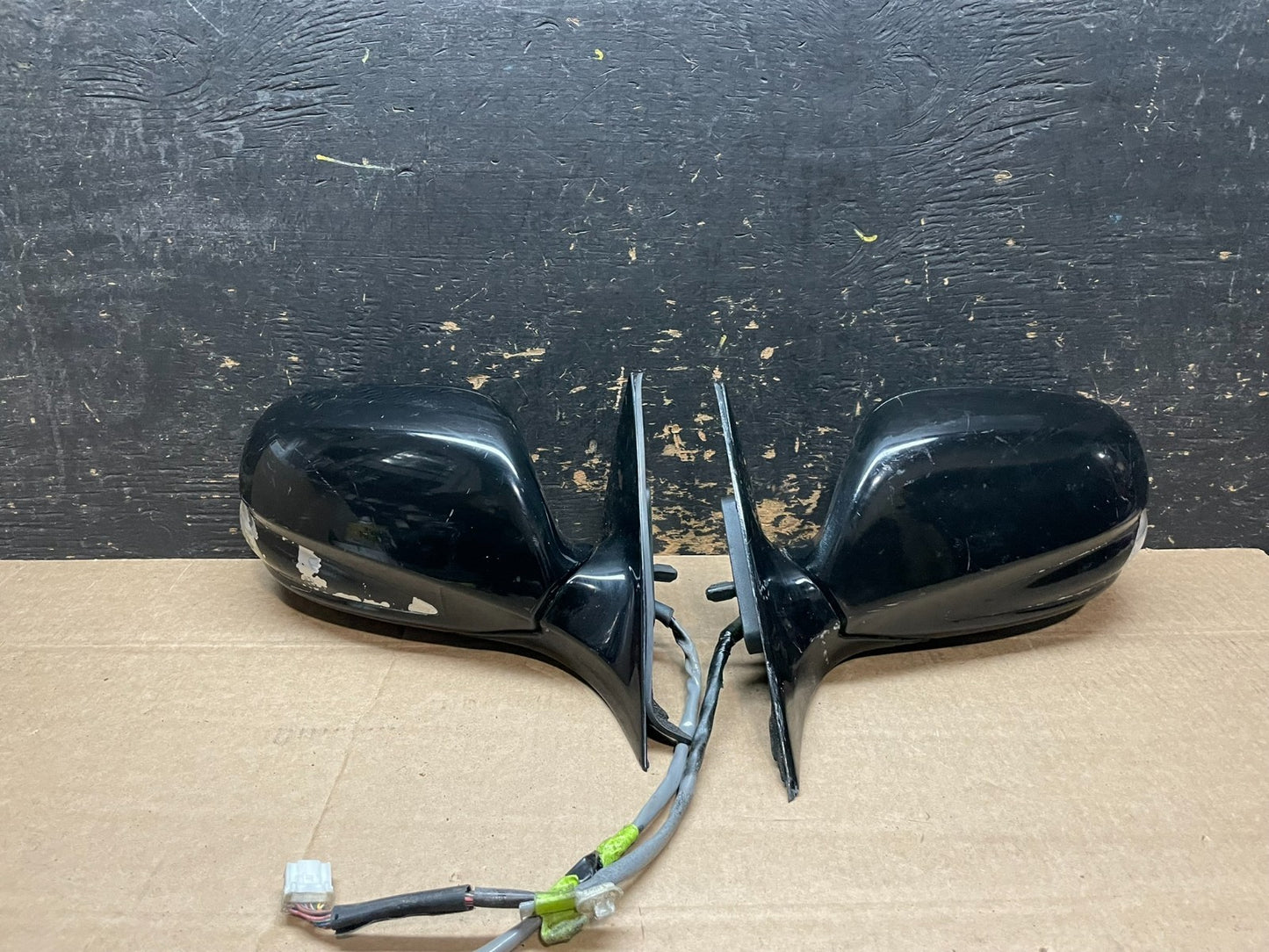 2009 to 2011 Lexus GS350 Left+Right Set Side View Door Mirror y9351 DG0