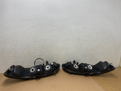 1998 to 2002 Honda Accord Black Left+Right Set Side Headlights R1157 DW7