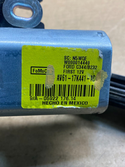 2013 - 2018 Ford C-Max Rear Windshield Wiper Motor AD7516 DG6