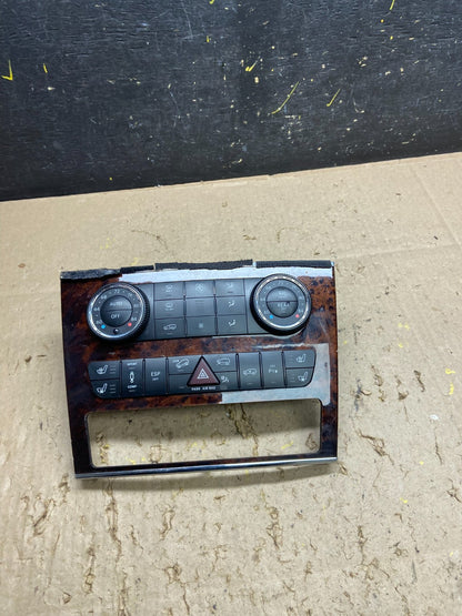 2007-2012 Mercedes X164 GL350 GL450 Climate Control Bezel Wood Switch U5685 DG0