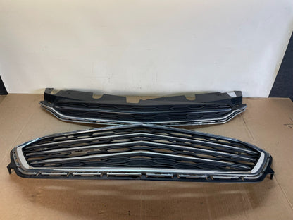 2016-2017 Chevrolet Equinox Front Upper Lower Grille Bumper Grill Set AG0891 DG0