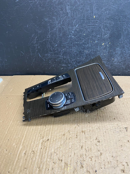 2009 to 2015 BMW F01 740i 750i Center Console Wood Trim Mode Switches AC9615 DG2