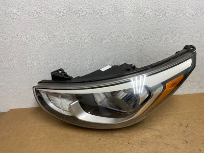 2015 to 2017 Hyundai Accent Left Driver LH Halogen Headlight AD5250 DW0