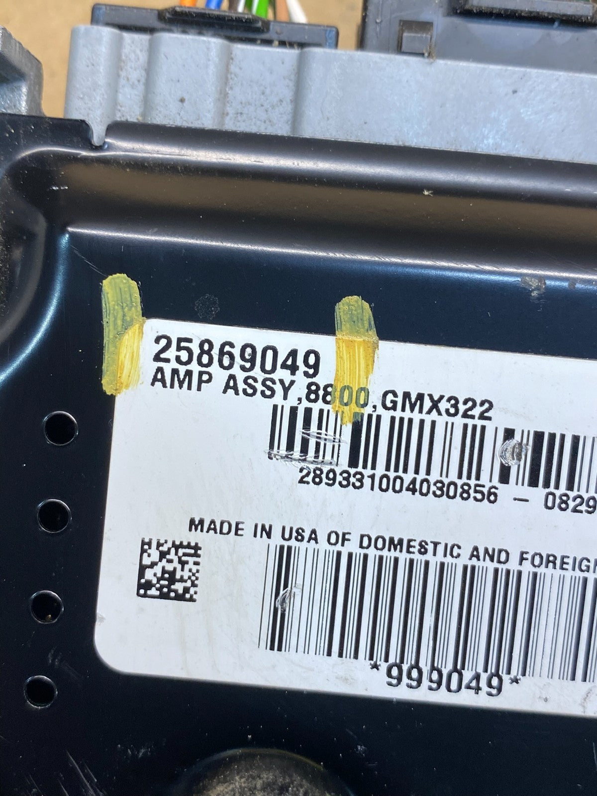 2009 to 2015 Cadillac CTS Bose Radio Stereo Audio Amplifier Amp AI9916 DW2