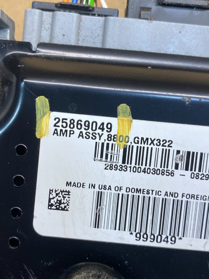 2009 to 2015 Cadillac CTS Bose Radio Stereo Audio Amplifier Amp AI9916 DW2