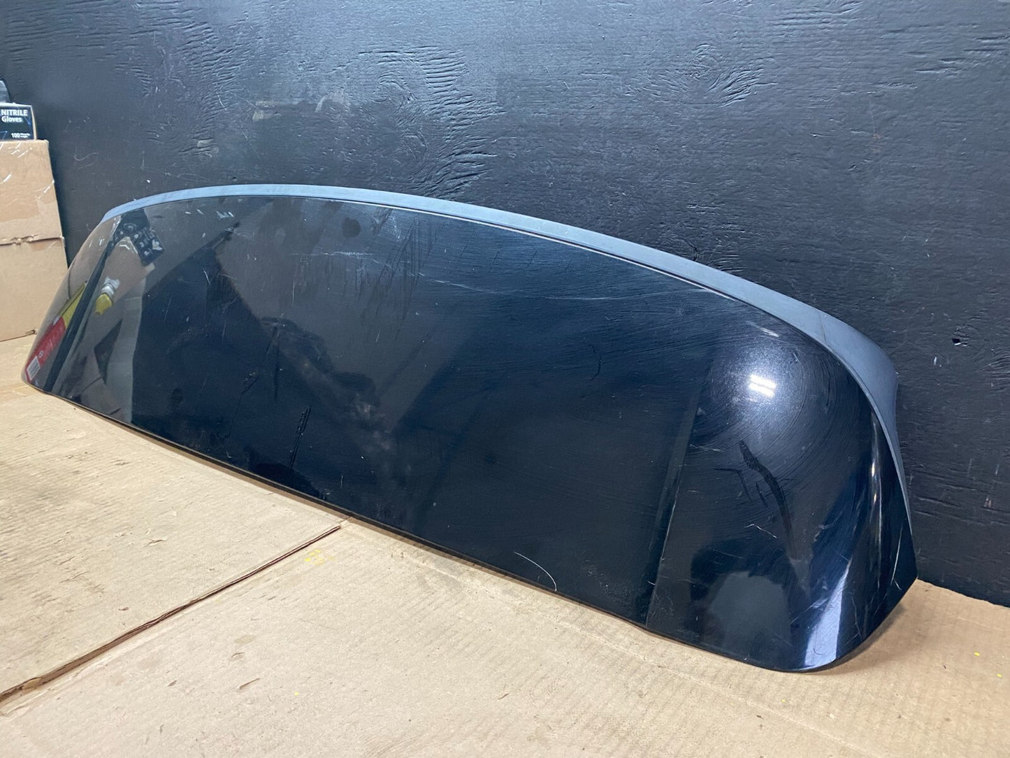 2007 to 2013 BMW X5 Trunk Hatch Spoiler 7157689 D0337 OEM DG12