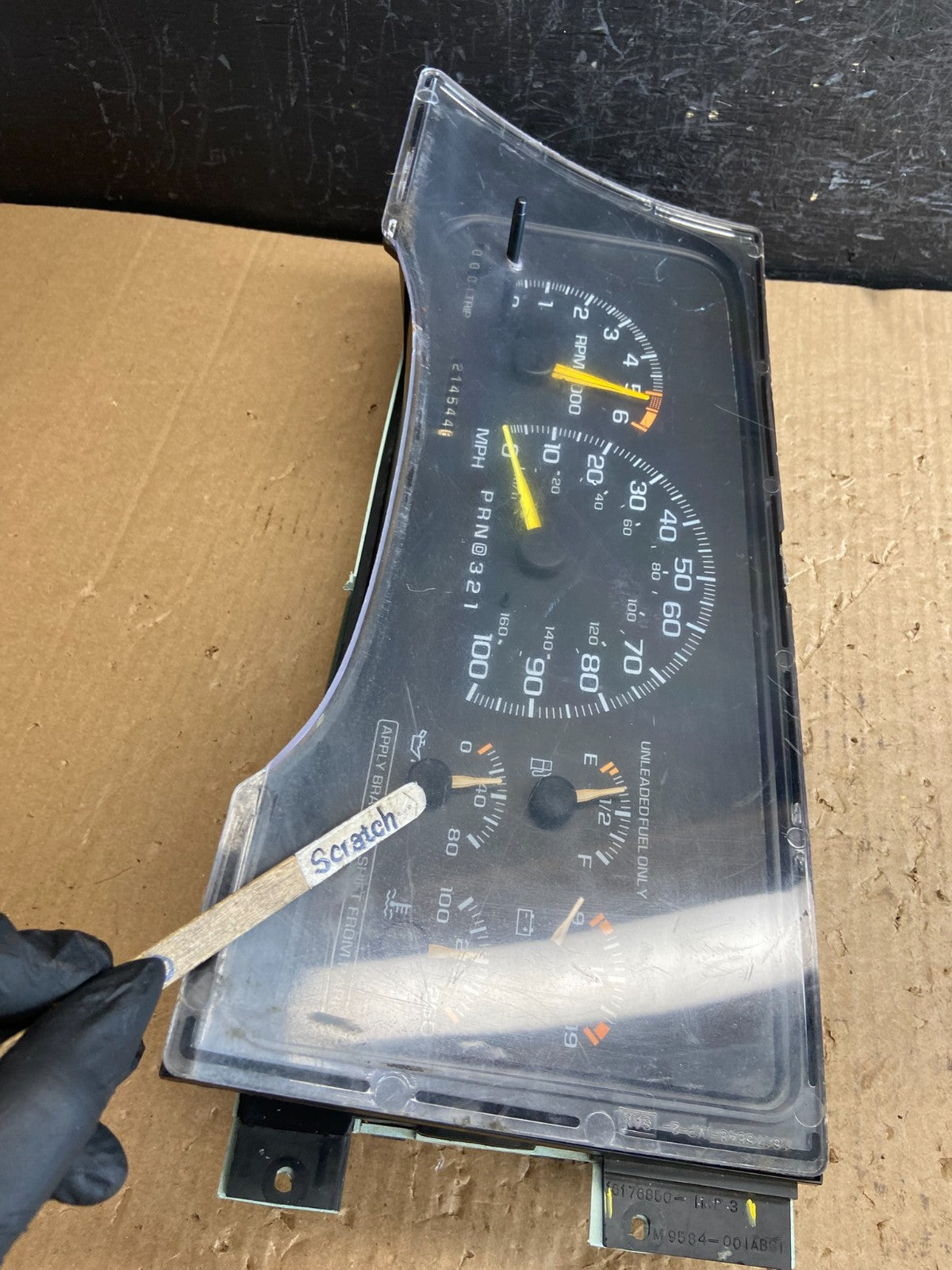 1995-1999 Silverado/Sierra/Yukon/Tahoe Speedometer Instrument Cluster AE4203 DG3