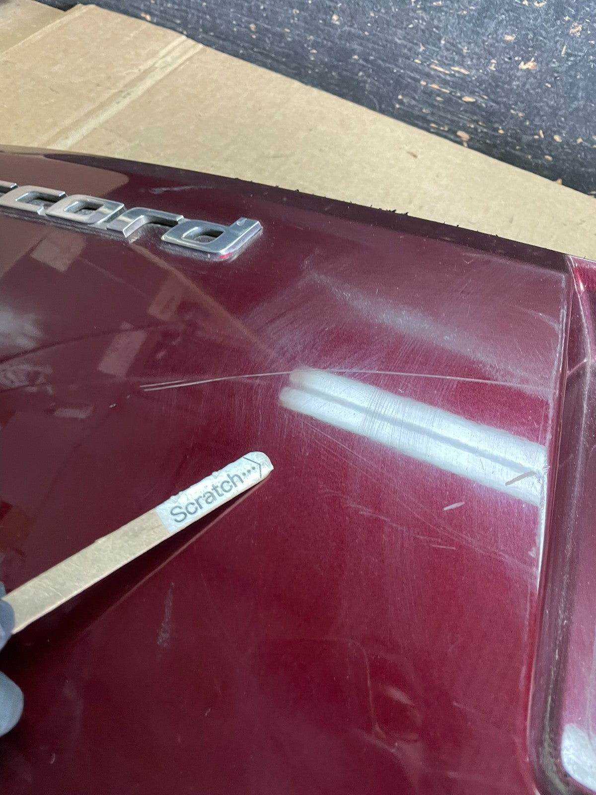 2008 to 2009 Honda Accord Sedan Trunk Deck Lid Trim Panel Molding AB3071 DG6