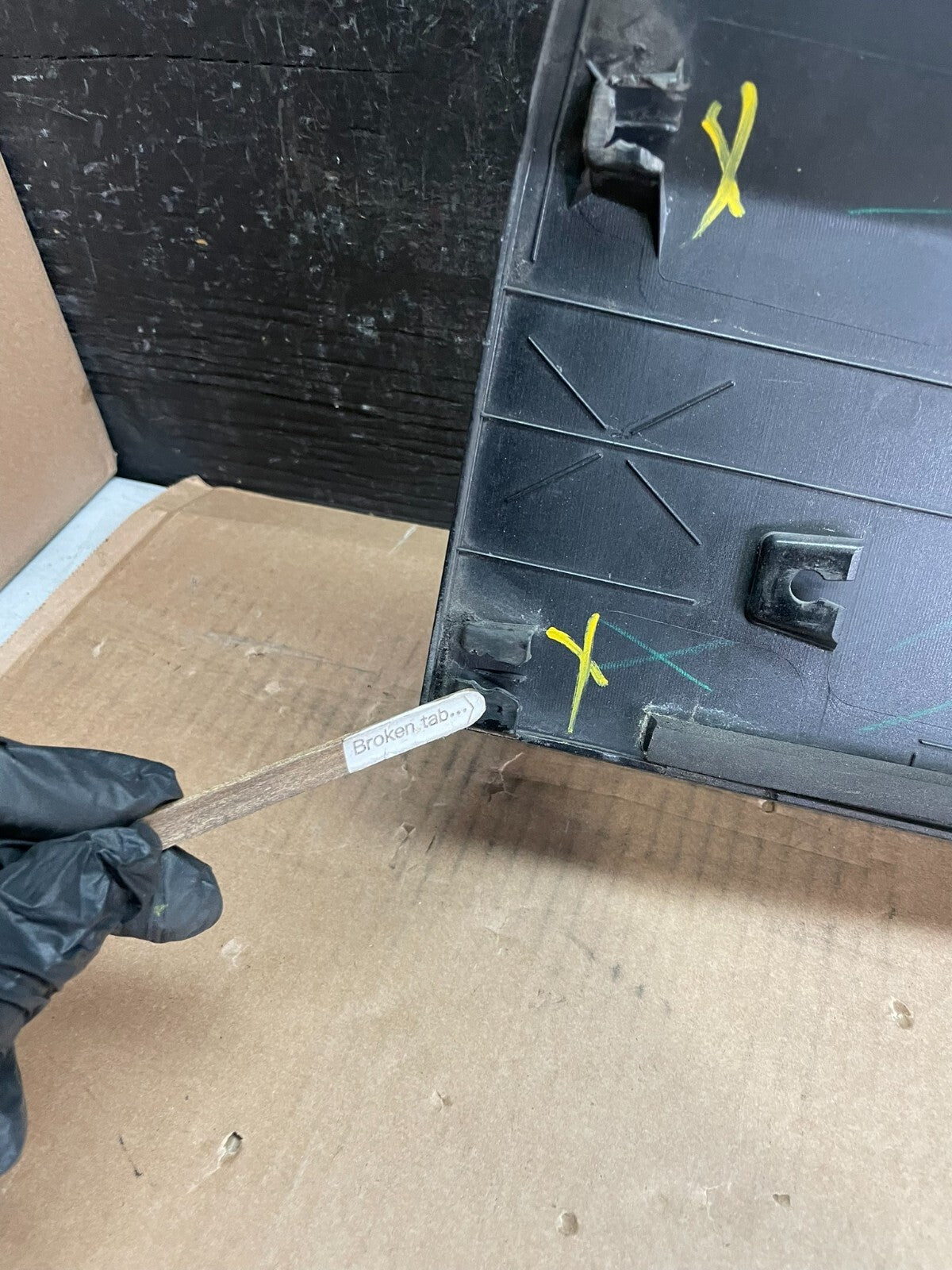 2011-2018 Dodge Grand Caravan Rear Tail Gate Trim Molding Panel OEM L9219 DG11