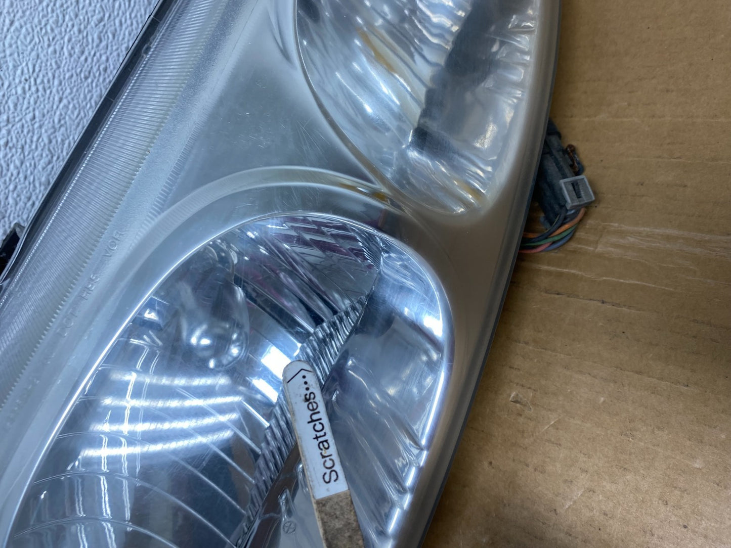 2003 to 2007 Saturn Ion Halogen Headlights Left+Right Side AE0312 DW4