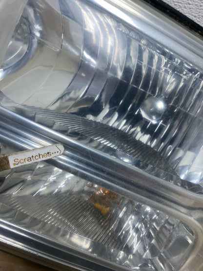 2005-2007 Ford F-250 F250 Super Duty Left+Right Side Headlights AI0955 DW4