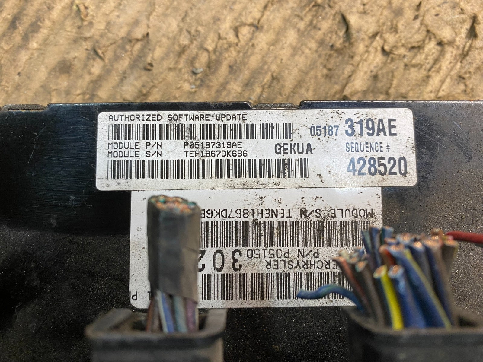 2008 Jeep Grand Cherokee  Commander 3.7L Engine Computer ECU PCM OEM y1449  DG3