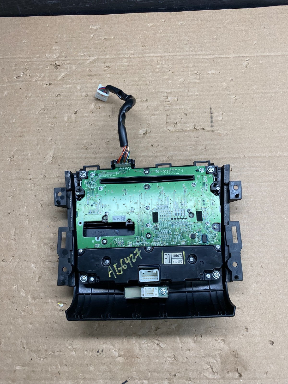 2009 2010 Nissan Maxima Radio Panel Climate Control Bezel Trim AG6427 DG4