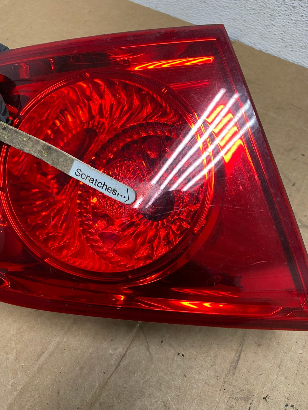 2007 2008 2009 Hyundai Santa Fe Left Driver LH Tail Light Inner AD6107 LK3
