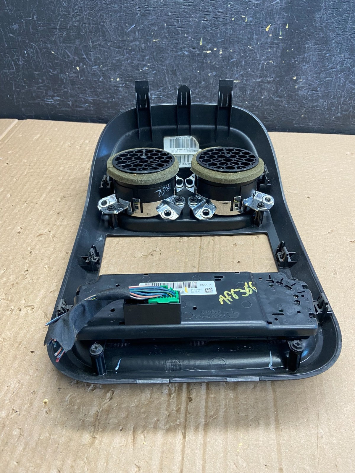 2011 to 2017 Jeep Compass Dash Climate Temperature Control Radio Bezel af6366 DG5
