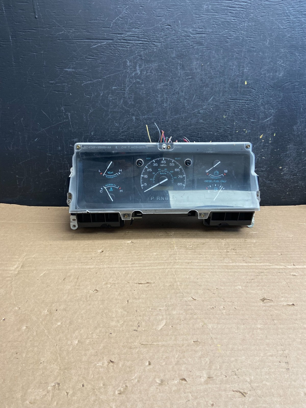 1992 to 1996 Ford F150 F-Series Bronco Speedometer Cluster Gauge af2538 DG0