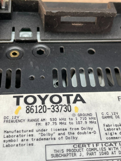 2007 2008 2009 Lexus ES350 Screen Radio AM-FM CD Tuner Head Unit OEM AC4878 DG8