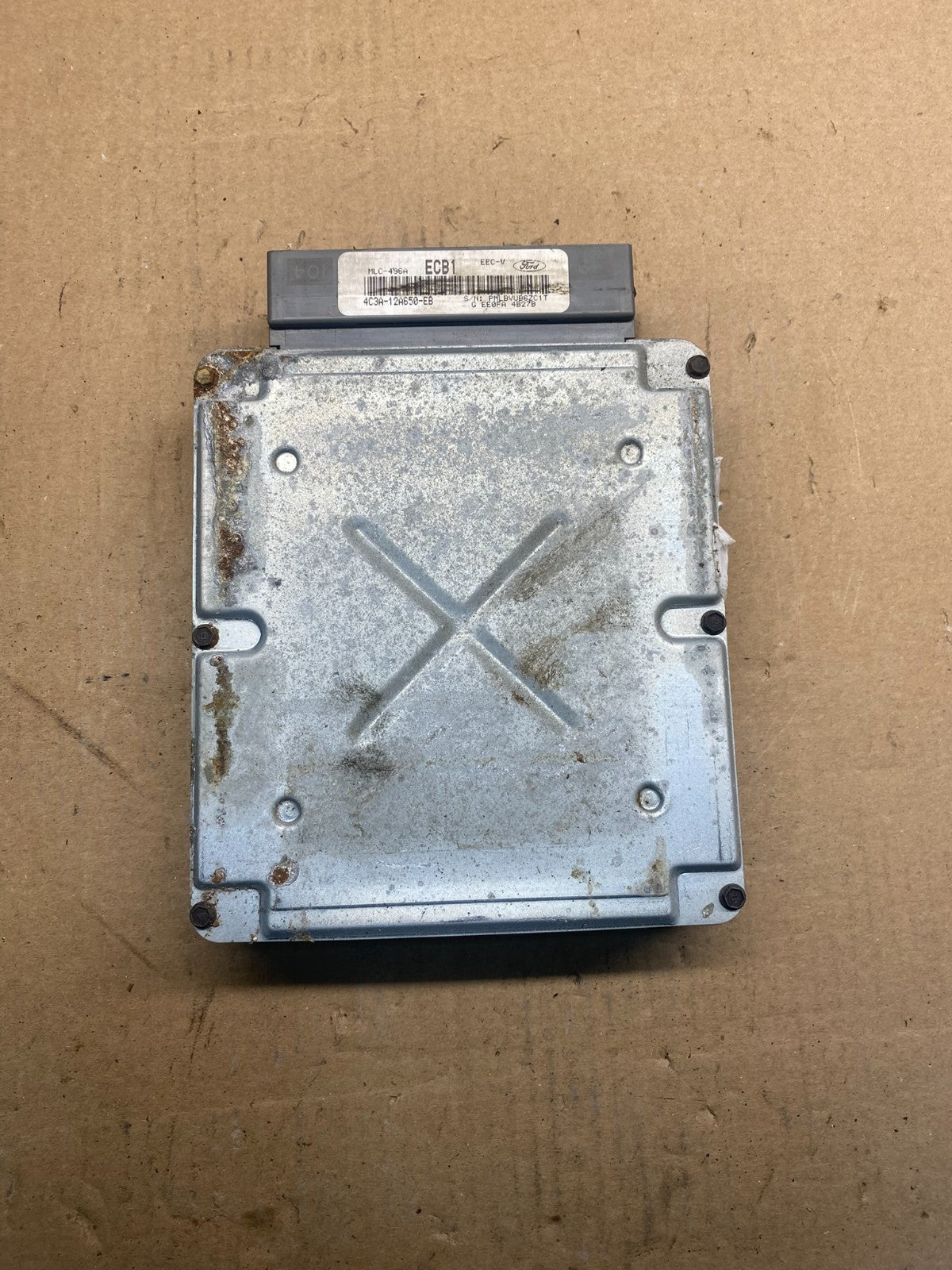 2004 Ford Van E250 E350 5.4L Engine Control Module ECU 4c2a-12a650-eb AH4770 DG1
