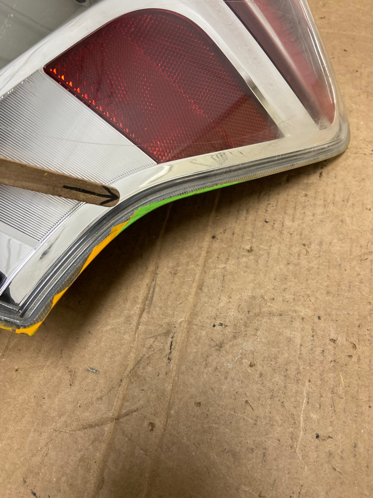 2015 to 2018 Toyota Prius V LED Right Passenger RH Tail Light AD6078 LK4