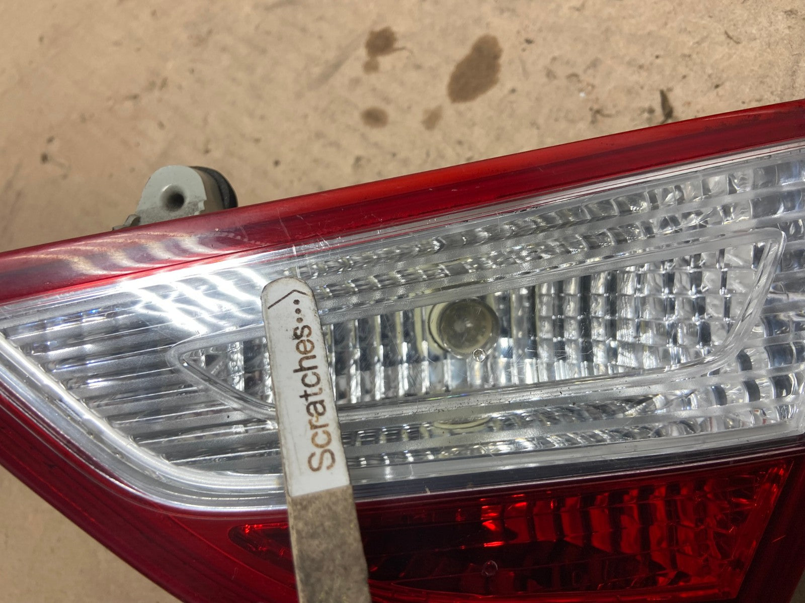 2011 to 2014 Hyundai Sonata Right Passenger Rh Inner Tail Light AG5590 LK3